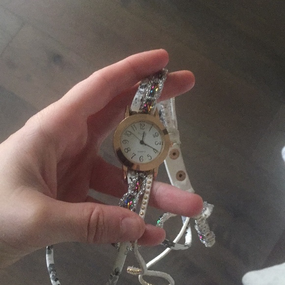 Skinny watch lot wrap watch red white black - Picture 7 of 7